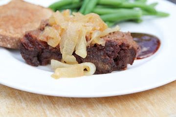 Caramelized Onion & Barbecue Meatloaf