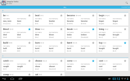Irregular Verbs (EN/US) poster 4