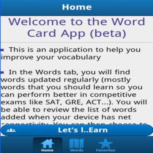 Word Card 教育 App LOGO-APP開箱王