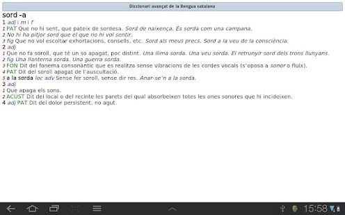 Advanced Catalan Dictionary Screenshots 6
