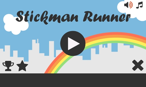 Stickman Runner Game