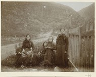 Portret van een lokale familie in de Harz