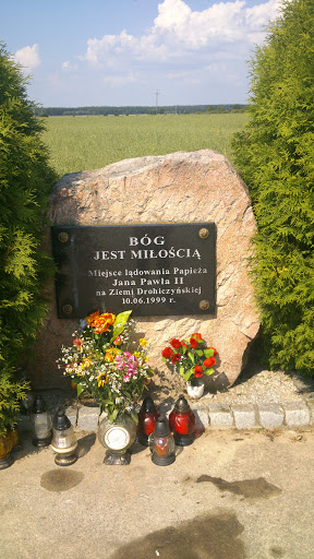 Kamień Upamiętniający Wizytę Jana Pawła II