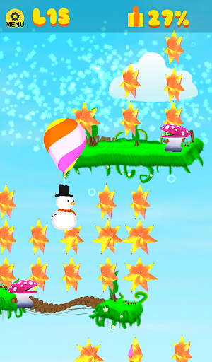 【免費街機App】Snowman Falldown Game - Free-APP點子