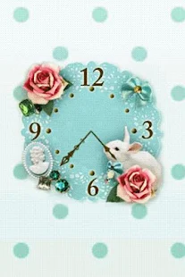 Happy Rabbit ClockWidget