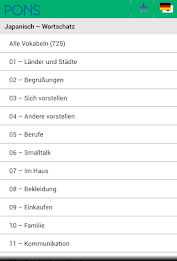 PONS Japanisch Wortschatz poster 3