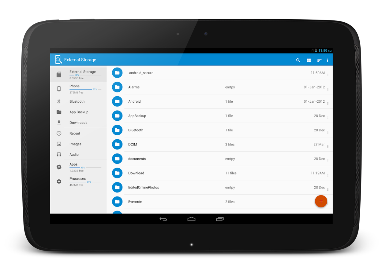 AnExplorer File Manager - screenshot