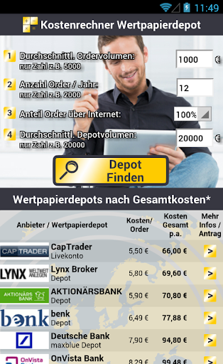 【免費財經App】Depot vergleich-APP點子