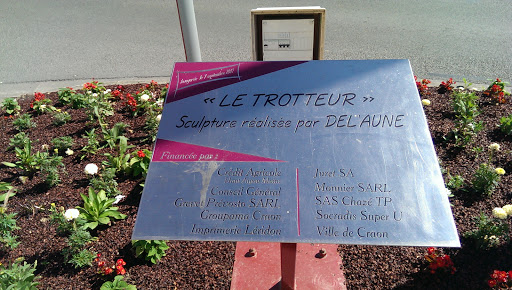Plaque Commémorative Le Trotteur 