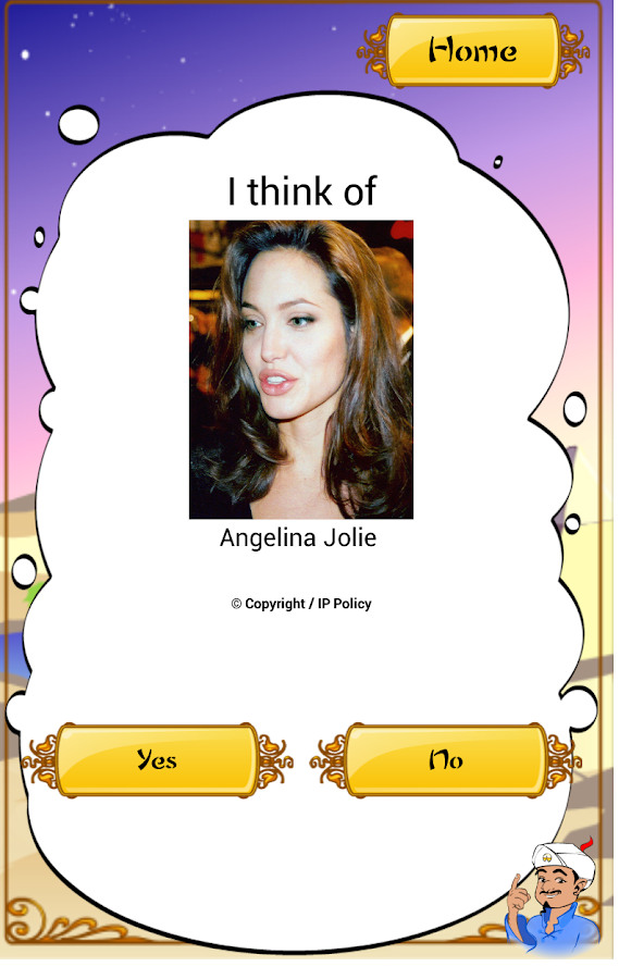 Akinator the Genie - screenshot