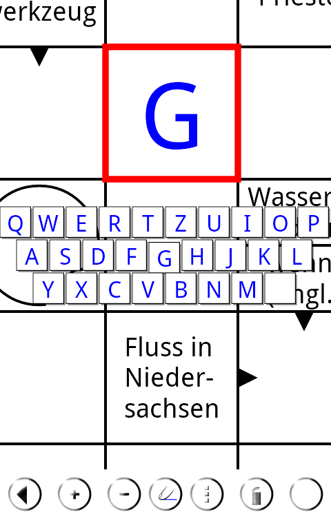 Kreuzwort Ausgabe 1 Screen 3