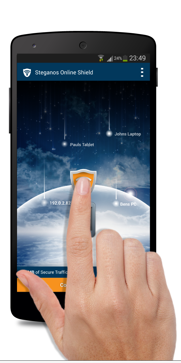 Steganos Online Shield VPN Screen 2