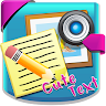 Cute Write on Pictures App Application icon