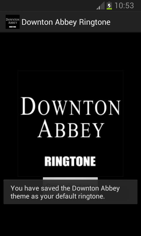 Downton Abbey Ringtone Screen 2