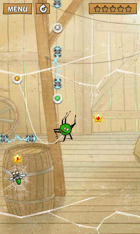 Android application Spider Jack screenshort