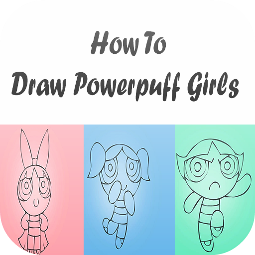 【免費生活App】How To Draw Powerpuff Girls-APP點子