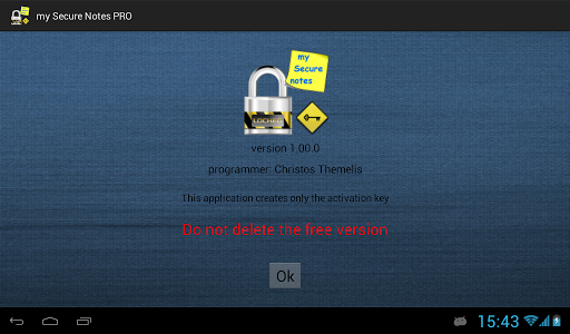 my Secure Notes PRO