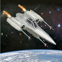 Shooting UFO logo