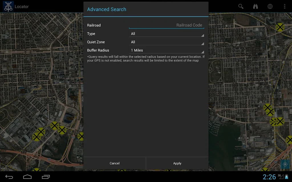 Fra Crossing Inventory Map Download Rail Crossing Locator For Pc
