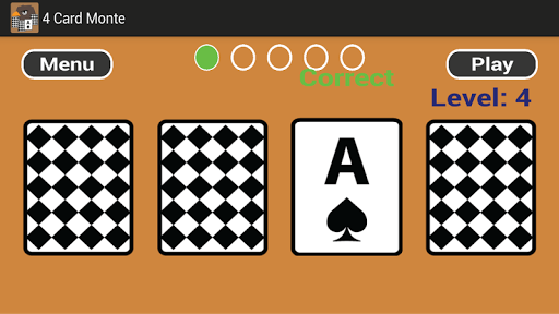 【免費紙牌App】4 Card Monte-APP點子