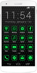 Lastest Luxicons Neon Green & Black APK for PC