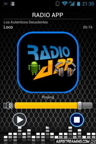 RADIO APP AERSTREAMING