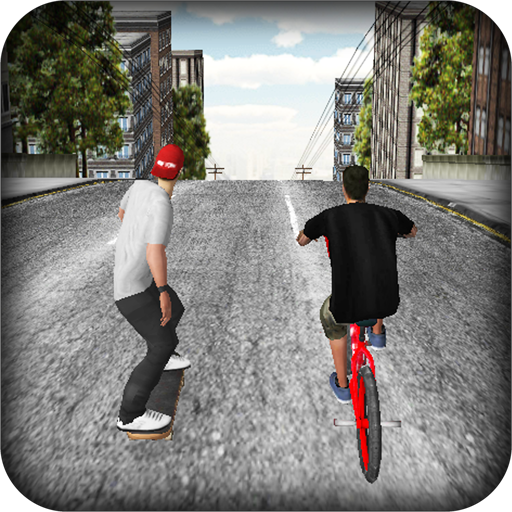 SKATE vs BMX 3D LOGO-APP點子