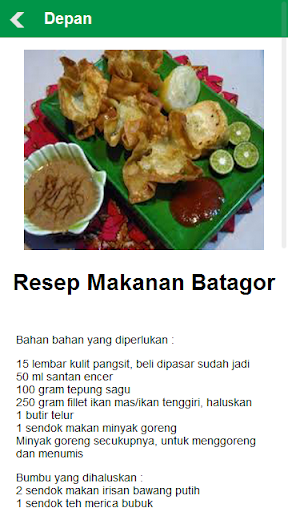 【免費書籍App】Resep Masakan Jawa Barat-APP點子