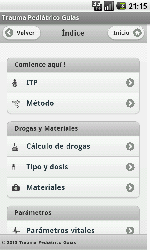   Trauma Pediátrico Guías Gratis– captura de ecrã 