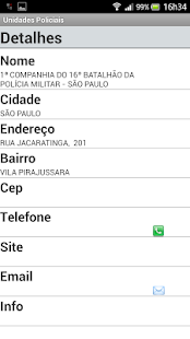 Unidades Policiais de SP Screenshots 3