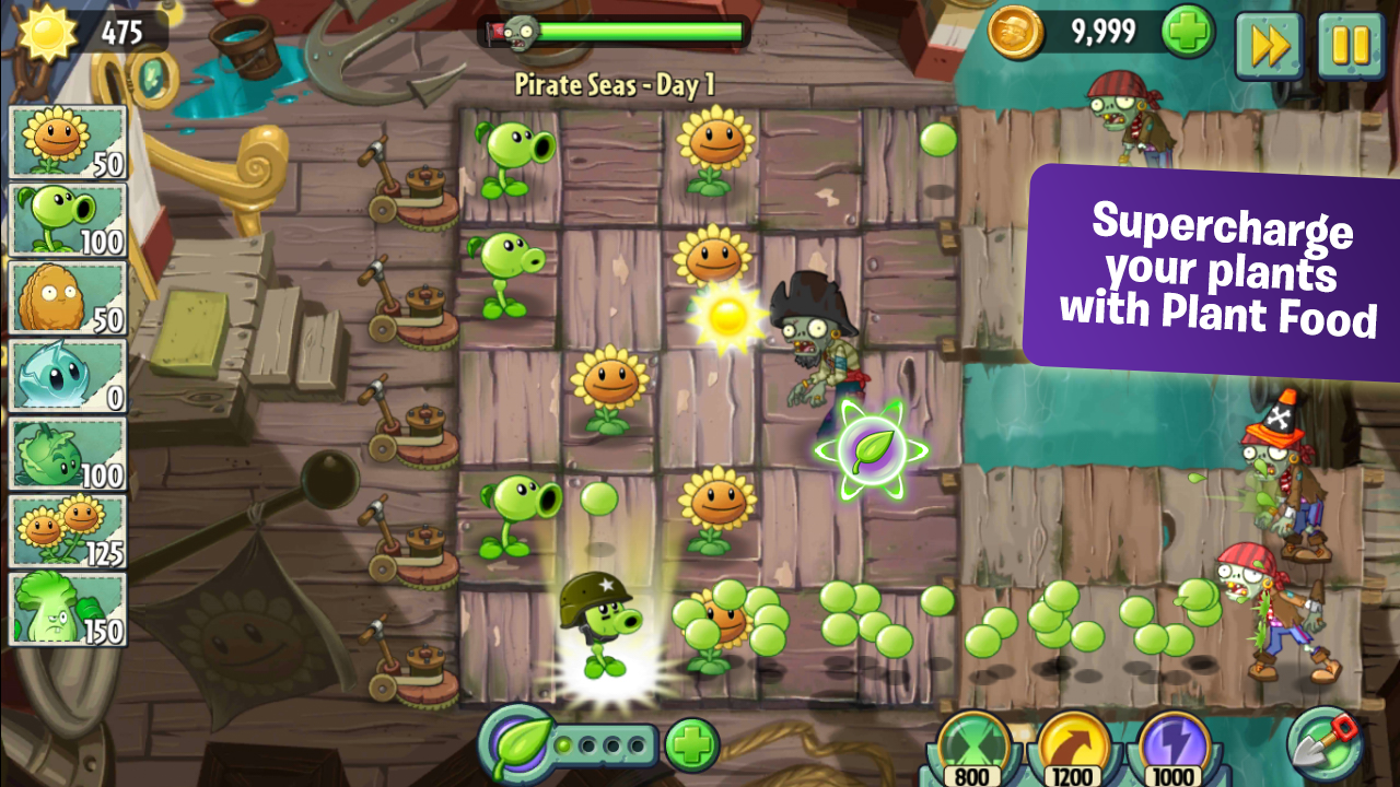 Hình ảnh Cài Game Plants vs. Zombies 2 - 1