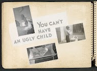 Burchard Pennink als baby in bad