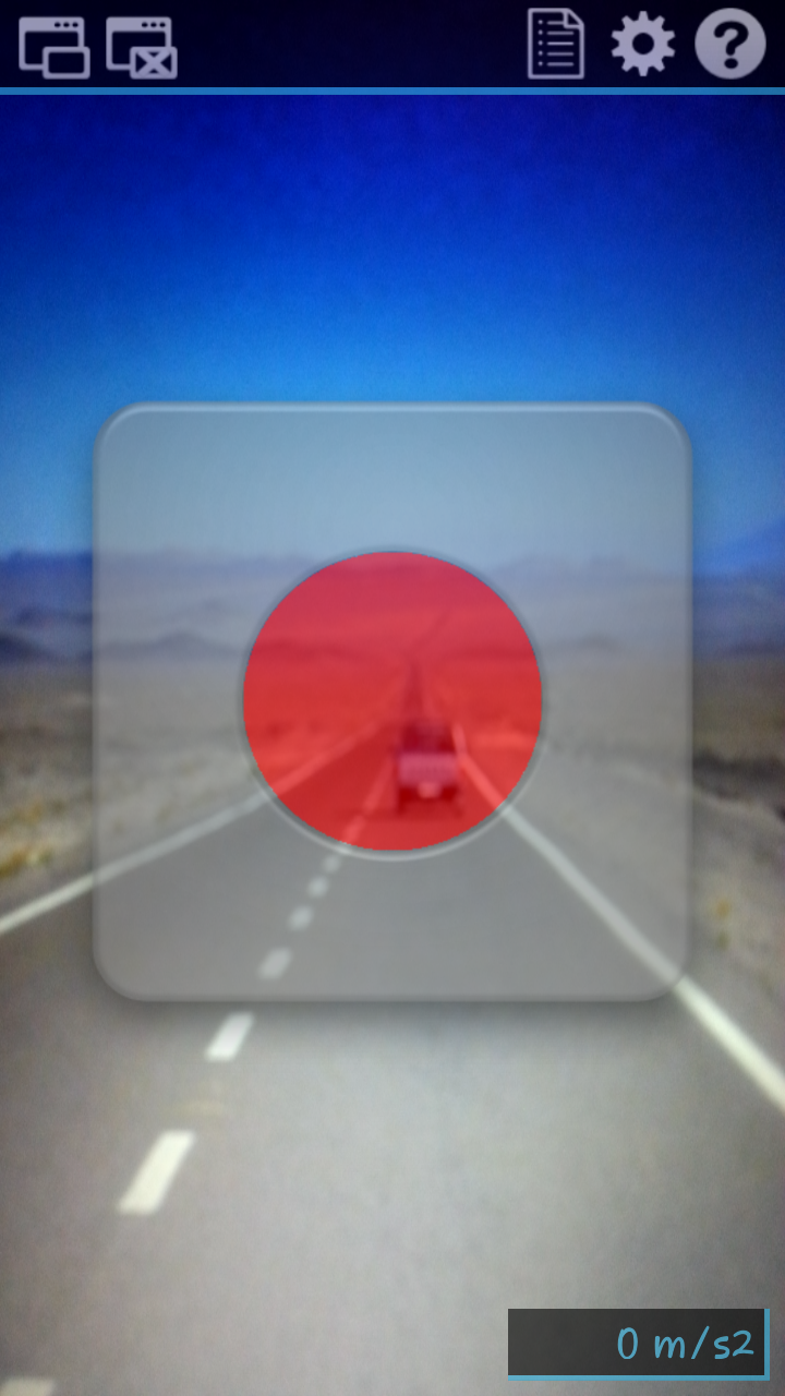 Android application Ride Recorder  blackbox Pro screenshort