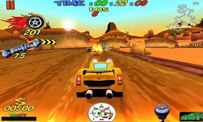 Cartoon Racing - screenshot
