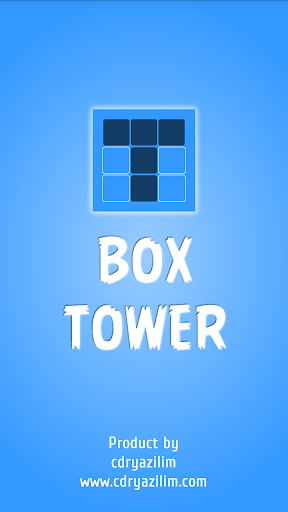 Flat Box Tower Game