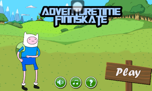 Adventure Time Finn Skate