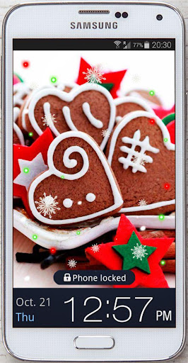 Cookies for Santa HD LWP