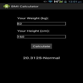 BMIcalculator