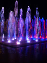 Illuminated Fountain from Ground