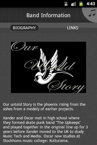 【免費音樂App】Our Untold Story-APP點子