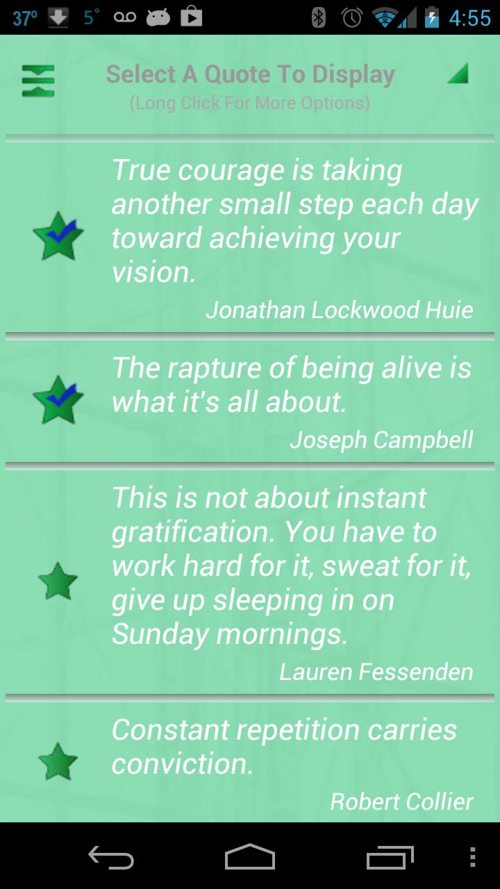 Self Improvement Quotes Pro Screen 3