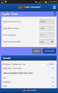 Download Leak Calculator APK