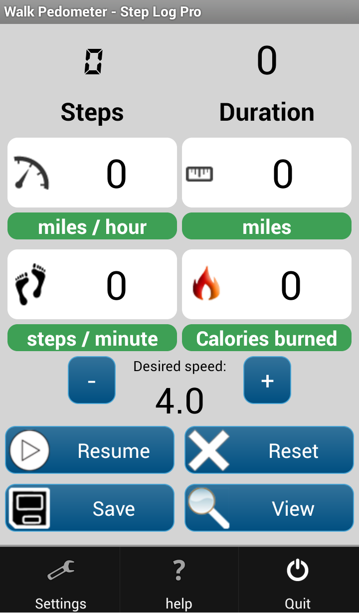 Walk Pedometer - Step Log Pro Screen 2