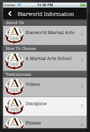 Starworld Martial Arts by Helix Mobile Marketing poster 15