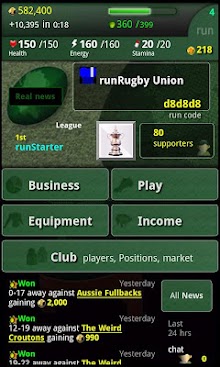 run Rugby Manager