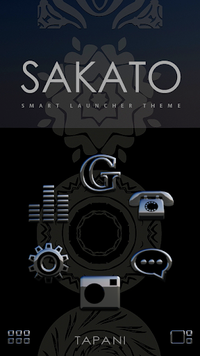 Smart Launcher theme Sakato