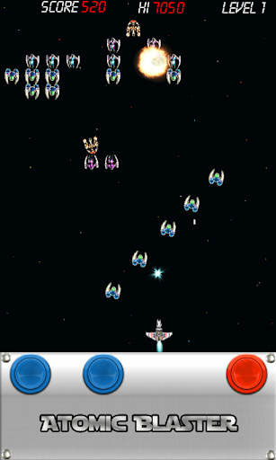 【免費街機App】Atomic Blaster Invaders-APP點子