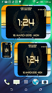 Starfleet LCARS Clock Screenshots 5