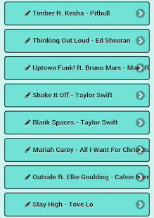 Top songs lyrics Europe Screenshots 2