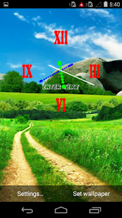 download My Photo Clock Wallpaper free